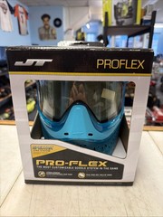 JT ProFlex Paintball Mask Goggle System Custom Birthstone Ice Turquoise
