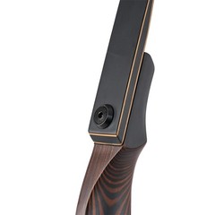 60» RH Archery Takedown Recurve Bow 30-55lb Wooden Riser &Arrows Hunting Target