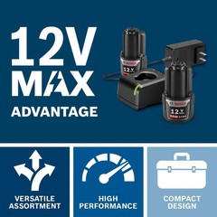 Bosch GWG12V-20SN 12V Max Brushless 1/4 In. Right Angle Die Grinder