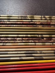 Easton XX75 Camo Hunter Break Up Gamegetter & Various Used Shafts 4 Wood