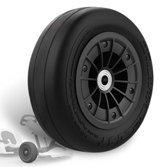 80/60-5 Front Wheel Fit for Ninebot Gokart Pro/Pro 2, Tubeless Tire Assembly …