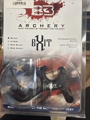 B3 Archery Exit 3 Finger Thumb Release Black