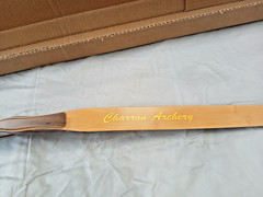 CHARRON ARCHERY – CUSTOM LONGBOW 60″AMO @ 32#