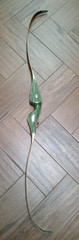 (MA2) Vintage Bear Kodiak Hunter Recurve Bow 60 in. 45#