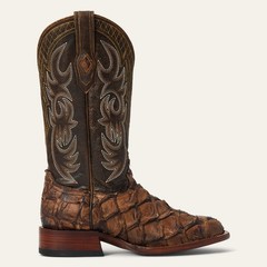Men’s Stetson Amazon Pirarucu Boots Handcrafted JBS Collection Brown