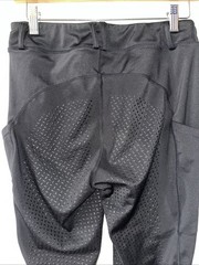 Turnhier Women’s Black Horse Riding Tights With Silicone Grip Size M