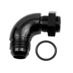 90 degree 10AN Male Flare to 8AN ORB Port Full Flow 10AN to 8AN ORB 90 Degree