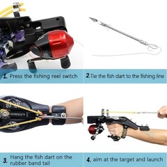 Fishing Slingshot Set for Outdoor Hunting – Versatile Slingshot with Stainless S