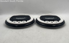 Lot Of 2 Pcs Sharper Image Orbit Wheel Board Less Skateboard Untested