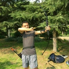 51in. Takedown Recurve Bow Right Hand 30/40lbs Hunting 12×28″ Archery Arrows Set