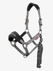 LeMieux Vogue Headcollar & Leadrope – Black