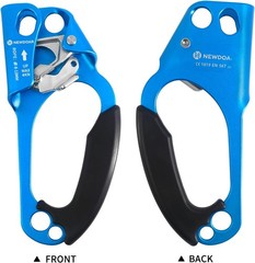 UIAA & Certified Lightweight Hand Ascender for 8~13MM Rope – Right Hand Blue