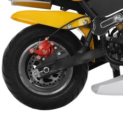 49cc 2-Stroke Gas Pocket Bike Mini Motorcycle 20Mph Dual Brake Dual Headlights