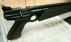 Alchemy Upgraded Crosman 362 RIFLE MODIFIED TO .22 CALIBER LONG PISTOL! WOOHOO!