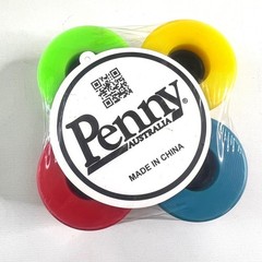 Rainbow Penny Board Skateboard Wheels 2 Packs Of 4 Multi-Color New Sealed Penny