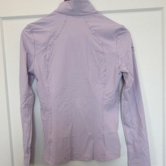 LeMieux Classique Base Layer 1/4 Zip Long Sleeve Lilac UK8/US4 Riding Apparel
