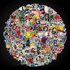 200 Skateboard Stickers bomb Vinyl Laptop Luggage Decals Dope Home Decor Sticker