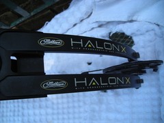 NICE GENTLY Used Mathews Halon X BLACK Bow 70 Lbs RIGHT HAND