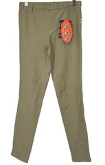 Devon Aire Breech Womens Size M Riding Pants Olive Low Rise Pull On 070 New