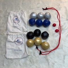 La Mariole Pack Quatro Petanque Set Unisex OS Multicolor Soft All Terrain Boules