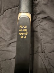 Bear Montana Longbow RH 64in AMO 45lb @28in Black/Brown ML-21 04-487