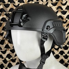 NEW Lancer Tactical MICH 2000 SF TYPE HELMET – Black (CA-380B)