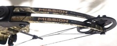 Mathews Mission Craze II RH Compound Bow w/ Dead Nuts 3, 4-Pin Fiber Optic Sight
