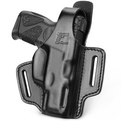 OWB Leather Holster for Glock 17 19 19X 22 23 45, Taurus G2C/G3C, Sig P320 Co…