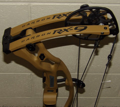 2025 Hoyt Carbon RX9 Bow -70 lb Limbs- Bourbon Finish – RX-9 -Right Hand
