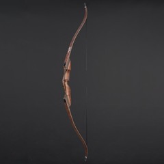 Hunting 60″ Wood&Bamboo Takedown Recurve Bow RH 25-60LBS Archery Bow Arrow Shoot