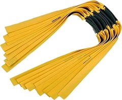 16pcs 0.75mm Slingshot Rubber Bands Replacement Flat Hunting Catapult Elastic…