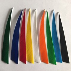 4 inch 5″ Archery Arrow Feather Natural Fletching Turkey Fletches Bow Arrow DIY