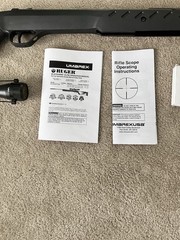 Ruger Blackhawk Elite .177 Caliber Pellet Air Rifle with 4×32 Scope Refurbished
