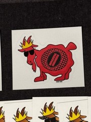 NEW Goat USA STICKER Rare April Fools Bundle Lot 38 TOTAL STICKERS – 10 Designs