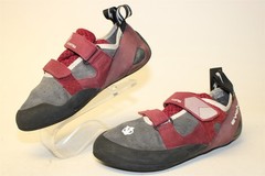 Evolv Elektra Womens Size 38 7.5 Merlot Grey Climbing Approach Bouldering Shoes