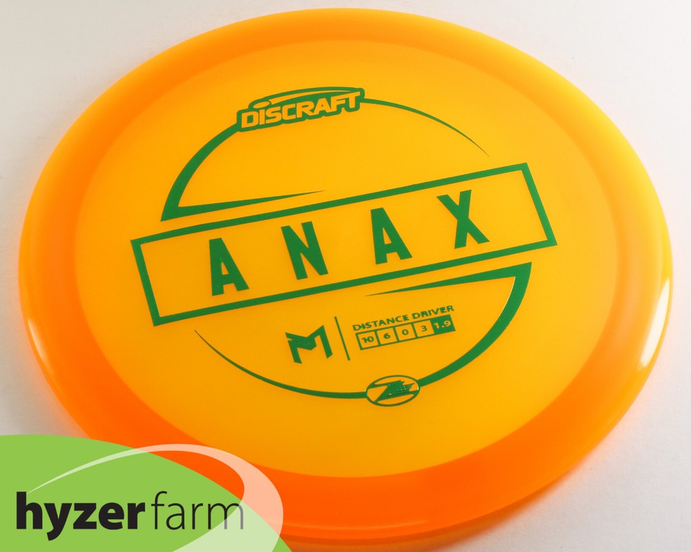 Discraft MCBETH Z LITE ANAX *pick your color and weight* Hyzer Farm ZLITE disc