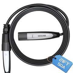 SEGUMA EV Charger Extension Cable for Tesla, Up to 50A 21FT 240V 12KW NACS Ex…