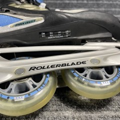 Rollerblade Aero 7 ALU Inline Skates Women’s SZ 7.5 Shock Eraser ABEC Gray GOOD