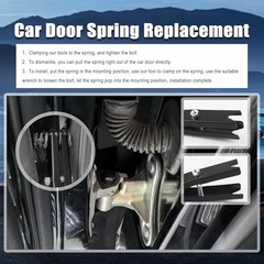 Car Door Spring Compressor Tool,Car Door Hinge Spring Tool for Doors Springs