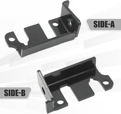4 Bolt Throttle Cable Bracket Fits for Engine Intakes 92mm-102mm LS LSX LS1 LS2