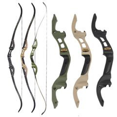 62″ F Interface Takedown Archery Recurve Bow Set 25-60lbs Limbs Aluminum Hunting