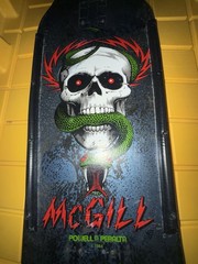 Powell Peralta Mike McGill Vintage Original Skateboard Deck Snakeskin XT