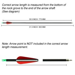 6/12PCS 31″ Carbon Arrows Hunting Archery Target Arrow Practice Shooting 6 Color