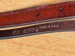 Hereford Tex Tan Fixed One Ear Western Horse Headstall w Throat Latch