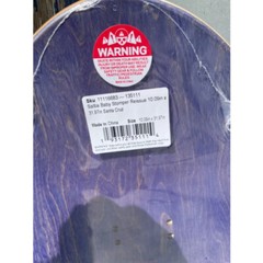 SANTA CRUZ Skateboard Deck Matte Finish Popular Salva