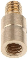 24 PK Arrow Point Brass Weight Copper Arrow .244/6.2mm 25Gr