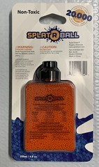 Splat R Ball 20,000 Rounds 7.5mm Orange Ammo Certified Splat-R-Ball Splat NEW