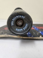 SKATEBOARD GULLWING CHARGER TRUCKS SAN CLEMENTE SIXTY EIGHT WHEELS 27″ x 7″