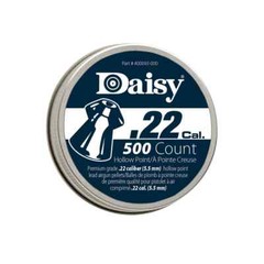 Daisy .22 Caliber PrecisionMax Hollow-Point Pellets, 500-Count for Air Guns
