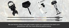Lightweigt Hunting Compound Bow Kit for Beginner & Intermediate Archer ,30-70Lbs
